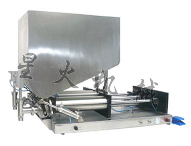 XHG雙頭半自動醬料灌裝機(jī)