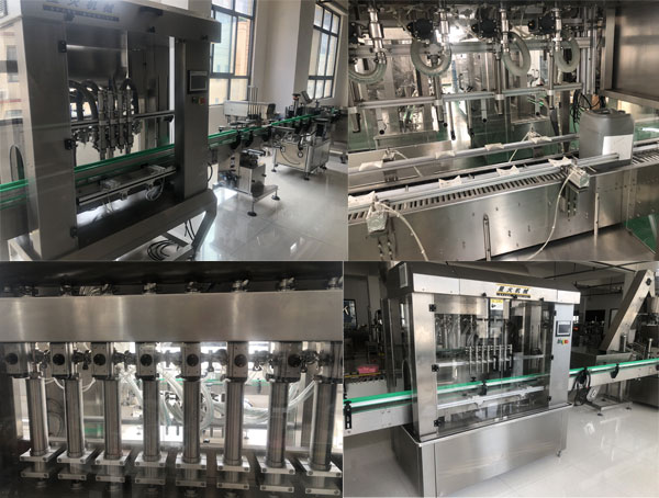 辣椒醬灌裝機-多功能化辣椒醬灌裝機生產(chǎn)線設(shè)備車間圖