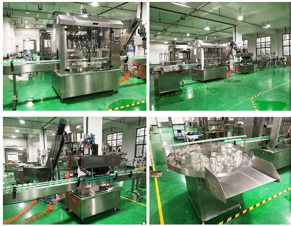 醬料灌裝機(jī)生產(chǎn)線-智能型醬料醬體灌裝機(jī)設(shè)備車間圖