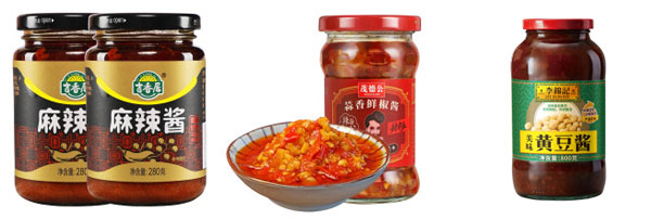 辣椒醬灌裝機設(shè)備包裝樣品圖