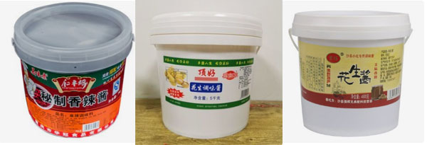 稱重式醬料灌裝機(jī)包裝樣品圖