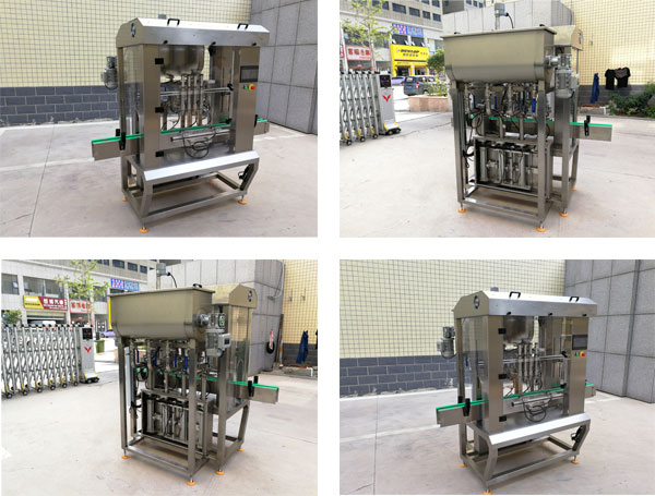 辣椒醬灌裝機(jī)-多功能化辣椒醬灌裝機(jī)生產(chǎn)線設(shè)備車間圖