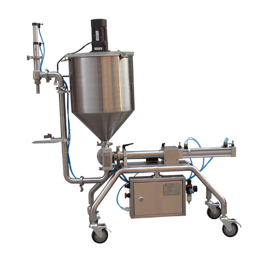 醬料灌裝機(jī)-全自動(dòng)醬料灌裝機(jī)設(shè)備車間圖