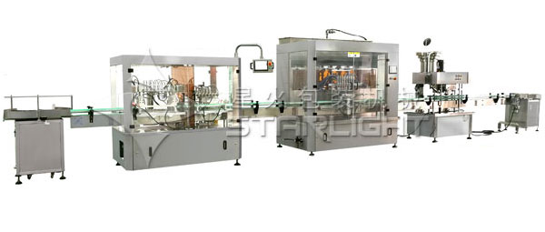 辣椒醬灌裝機(jī)車間圖