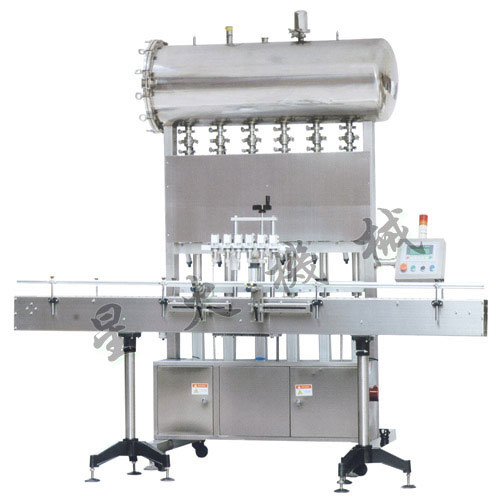 6頭直線全自動醬料灌裝機(jī)