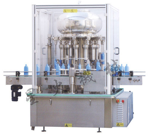 12頭直線全自動醬料灌裝機