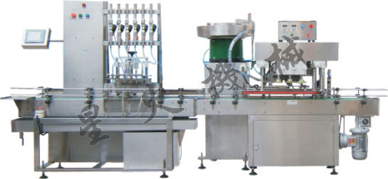 重力自流式全自動醬料灌裝生產線