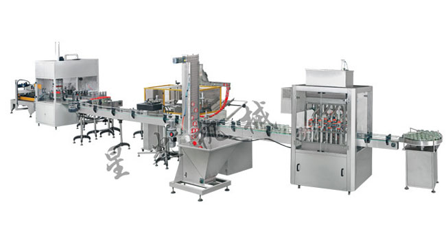 大顆粒醬料自動(dòng)灌裝生產(chǎn)線