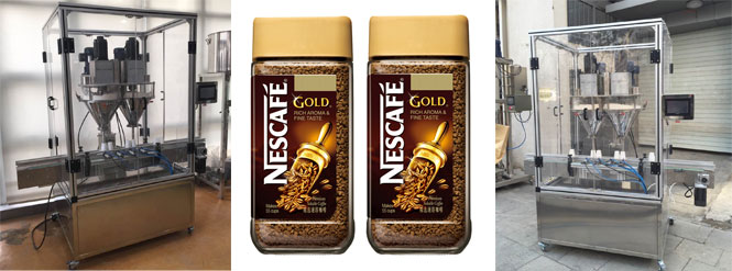 雙頭粉劑灌裝機