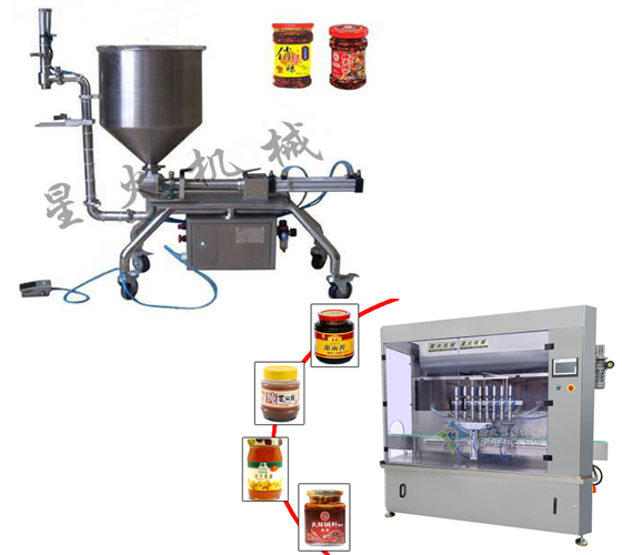 辣椒醬灌裝機